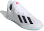 Lookbook 兒童 adidas X 19.3 室內皮鞋 K 運動 透氣防滑 低筒 兒童跑步鞋 白黑粉