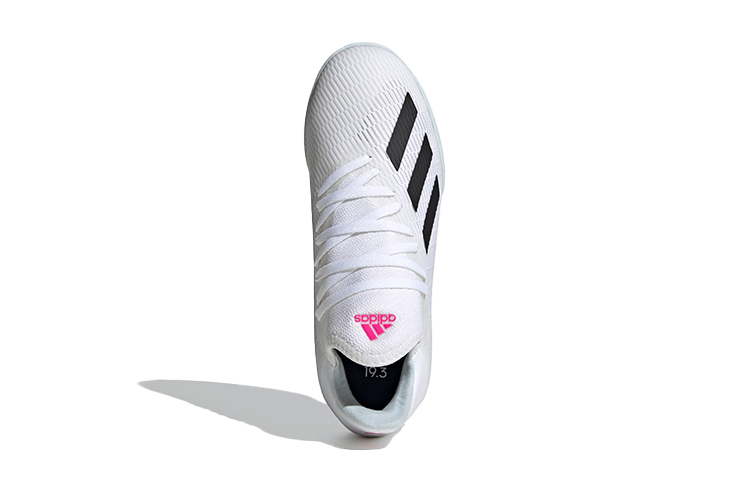 Purchase 兒童 adidas X 19.3 室內皮鞋 K 運動 透氣防滑 低筒 兒童跑步鞋 白黑粉