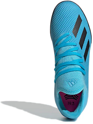 大童 adidas X 19.3 人工草地J 版 舒適防滑足球鞋 藍黑拼色 Purchase 大童 adidas X 19.3 人工草地J 版 舒適防滑足球鞋 藍黑拼色