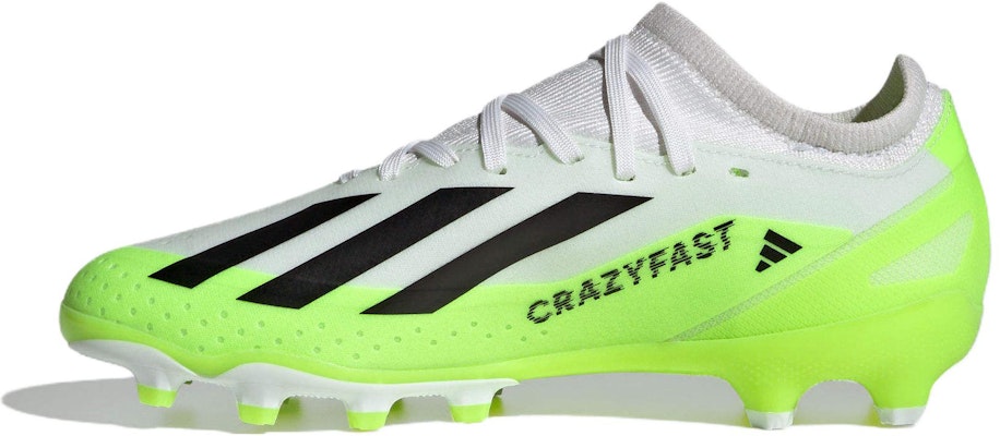 (Youth) adidas X Crazyfast.3 MG 'White Black Lucid Lemon' IE1567 Buy (Youth) adidas X Crazyfast.3 MG 'White Black Lucid Lemon' IE1567