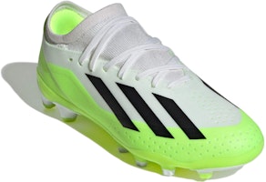 (JR) adidas X Crazyfast.3 MG 'Blanco Negro Limón Lúcido' IE1567 Lookbook (JR) adidas X Crazyfast.3 MG 'Blanco Negro Limón Lúcido' IE1567