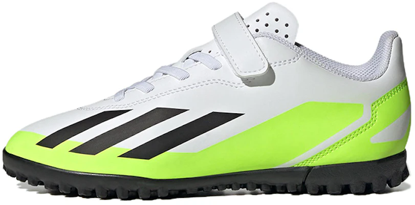 (JR) adidas X Crazyfast.4 Klettverschluss Schuhe ''Weiß Schwarz Lucid Lemon'' IE1592 Buy (JR) adidas X Crazyfast.4 Klettverschluss Schuhe ''Weiß Schwarz Lucid Lemon'' IE1592