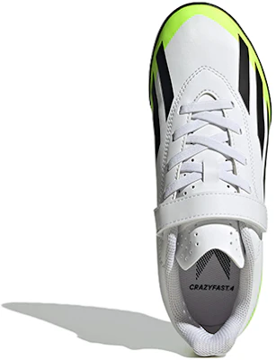 (JR) adidas X Crazyfast.4 Klettverschluss Schuhe ''Weiß Schwarz Lucid Lemon'' IE1592 Purchase (JR) adidas X Crazyfast.4 Klettverschluss Schuhe ''Weiß Schwarz Lucid Lemon'' IE1592