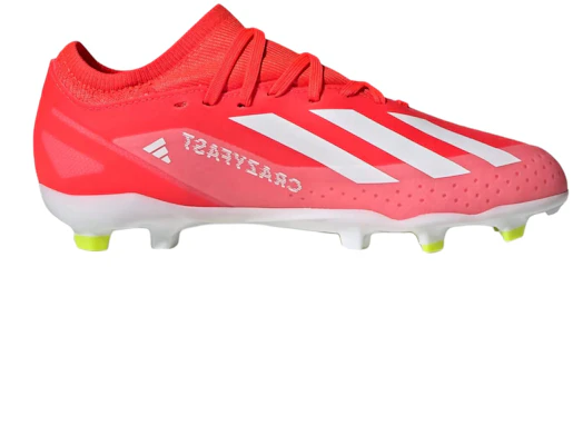 兒童 adidas X CRAZYFAST LEAGUE 防滑減震耐磨 低幫 兒童足球鞋 紅白 Order 兒童 adidas X CRAZYFAST LEAGUE 防滑減震耐磨 低幫 兒童足球鞋 紅白