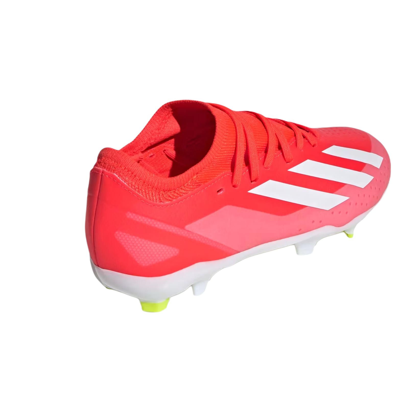 Shop 兒童 adidas X CRAZYFAST LEAGUE 防滑減震耐磨 低幫 兒童足球鞋 紅白