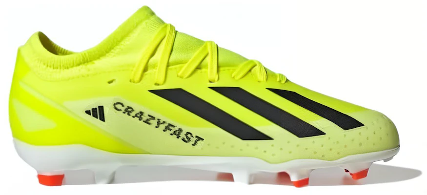 adidas X CRAZYFAST LEAGUE FG(膠質長釘)耐磨 足球鞋 男女同款 黃黑色 Order adidas X CRAZYFAST LEAGUE FG(膠質長釘)耐磨 足球鞋 男女同款 黃黑色