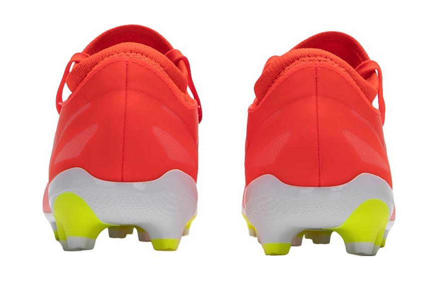 Order 大童 adidas X CRAZYFAST LEAGUE 舒適百搭 防滑減震 低筒 兒童足球鞋 橙白