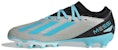(Youth) adidas X Crazyfast Messi.3 MG Cleats 'Silver Bliss Blue Black' IE4081