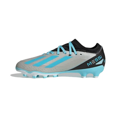 (Youth) adidas X Crazyfast Messi.3 MG Cleats 'Silver Bliss Blue Black'
