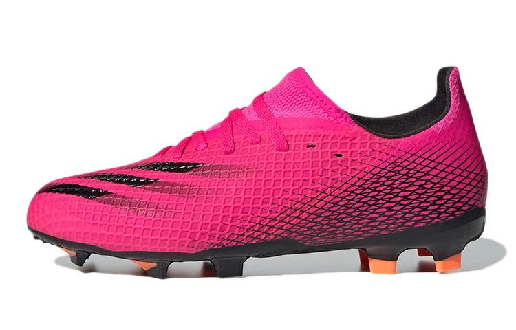 (Youth) adidas X Ghosted.3 FG J 'Shock Pink' FW6935
