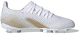 (JR) adidas X Ghosted.3 FG J 'Putih Emas Metalik Melange' EG8210
