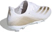Shop (JR) adidas X Ghosted.3 FG J 'Putih Emas Metalik Melange' EG8210