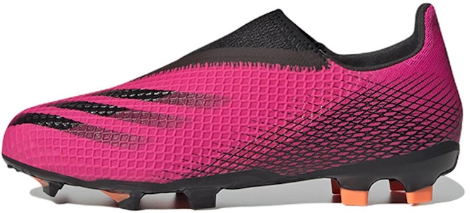 (JR) adidas X Ghosted.3 Tanpa Tali FG J 'Shock Pink' FY7281 Buy (JR) adidas X Ghosted.3 Tanpa Tali FG J 'Shock Pink' FY7281