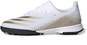 Buy (JR) adidas X Ghosted.3 TF J 'Putih Emas Metalik Melange' EG8214
