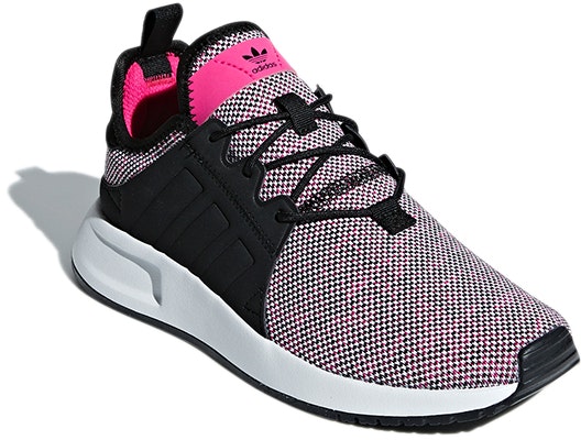 (JR) adidas X_PLR J 'Shock Pink Black' Wanita Hitam Pink Terang B41790 Lookbook (JR) adidas X_PLR J 'Shock Pink Black' Wanita Hitam Pink Terang B41790