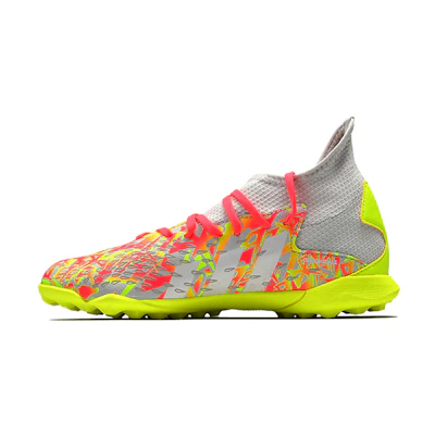 (Youth) adidas X Predator Freak.3 TF Turf Soccer Shoes 'Grey Red Yellow'