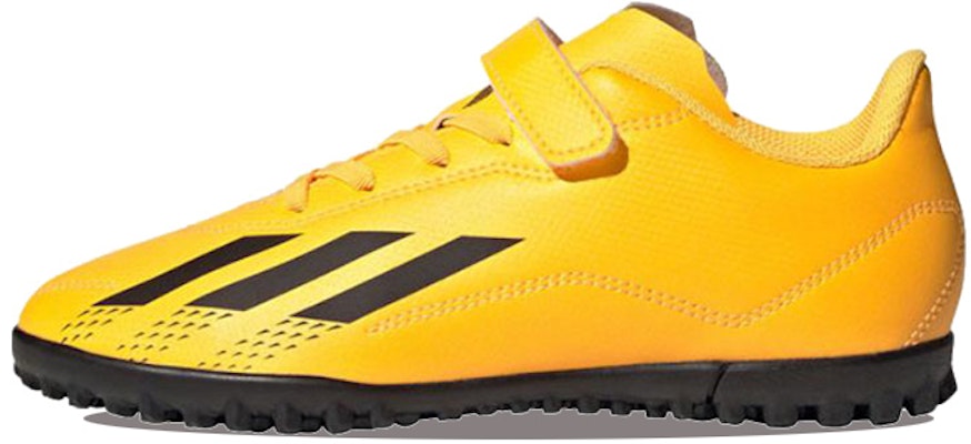 (Youth) adidas X Speed Portal .4 H&L TF Futsal Shoes 'Solar Gold Black' GZ2453 Buy (Youth) adidas X Speed Portal .4 H&L TF Futsal Shoes 'Solar Gold Black' GZ2453
