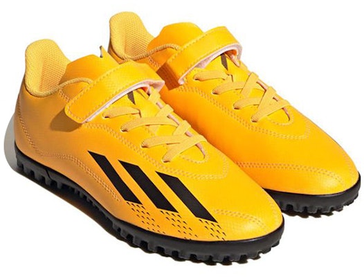 (Youth) adidas X Speed Portal .4 H&L TF Futsal Shoes 'Solar Gold Black' GZ2453 Lookbook (Youth) adidas X Speed Portal .4 H&L TF Futsal Shoes 'Solar Gold Black' GZ2453