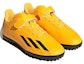 Lookbook (JR) adidas X Speed Portal .4 H&L TF Kasut Futsal 'Emas Hitam Solar' GZ2453