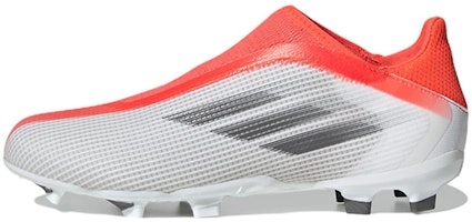 (JR) 阿迪达斯X Speedflow.3无鞋带FG儿童款‘白色太阳红’ FY3256 Buy (JR) 阿迪达斯X Speedflow.3无鞋带FG儿童款‘白色太阳红’ FY3256