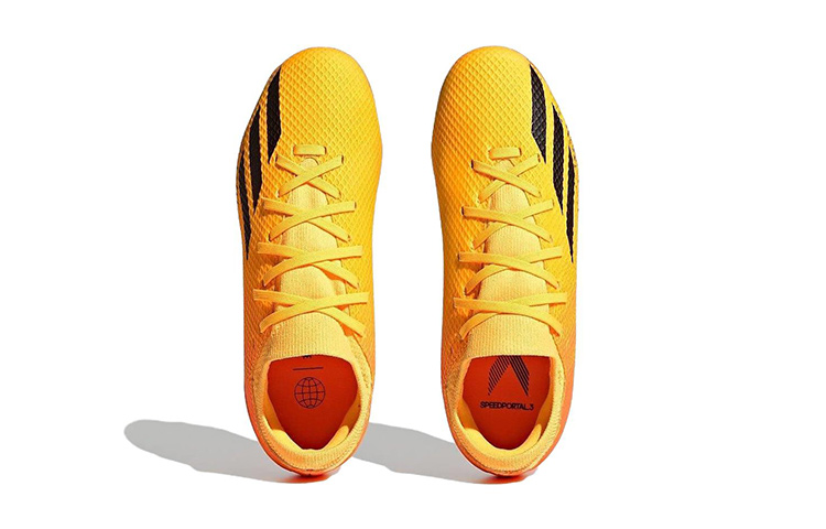 Shop 兒童 adidas X Speedportal.3 HG/AG J 硬地或人工草地 防滑耐磨輕巧 低筒 足球鞋 金