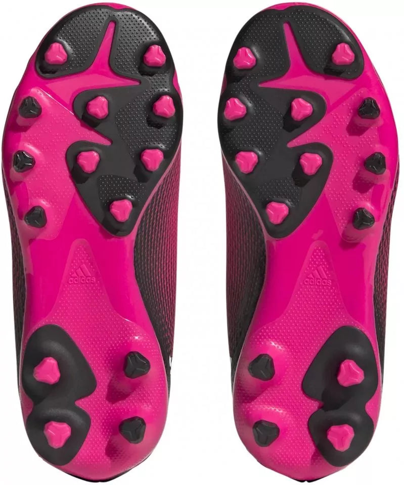 Shop (JR) adidas X Speedportal 3 MG 'Pink Black' Merah Jambu Hitam足球 GZ2475