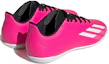 Shop 兒童 adidas X Speedportal.4 IN J IC 室內球場 減震防滑耐磨 足球鞋 粉白
