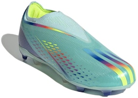 兒童 adidas X Speedportal+ FG 硬地 減震耐磨防滑 足球鞋 藍黃紅 Lookbook 兒童 adidas X Speedportal+ FG 硬地 減震耐磨防滑 足球鞋 藍黃紅