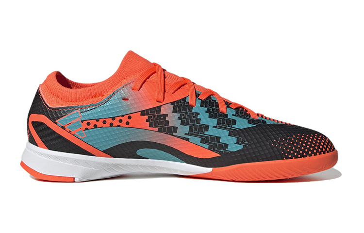 Order 兒童 adidas X Speedportal Messi.3 IN 室內場地 減震防滑耐磨 足球鞋 橙藍