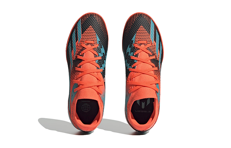 Purchase 兒童 adidas X Speedportal Messi.3 IN 室內場地 減震防滑耐磨 足球鞋 橙藍