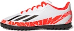Buy (JR) adidas X Speedportal Messi.4 Turf Kasut 'Cloud White Core Black Solar Red' GW8402