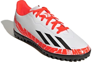 兒童 adidas X Speedportal Messi.4 TF 草地足球鞋 紅白黑 Lookbook 兒童 adidas X Speedportal Messi.4 TF 草地足球鞋 紅白黑