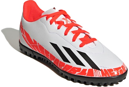 (JR) adidas X Speedportal Messi.4 Turf 'Blanco Nube Negro Solar Rojo' Botas Césped GW8402 Lookbook (JR) adidas X Speedportal Messi.4 Turf 'Blanco Nube Negro Solar Rojo' Botas Césped GW8402