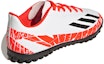 Shop (JR) adidas X Speedportal Messi.4 Turf Kasut 'Cloud White Core Black Solar Red' GW8402