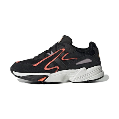 (Youth) adidas Yung-96 Chasm J 'Black Semi Coral'