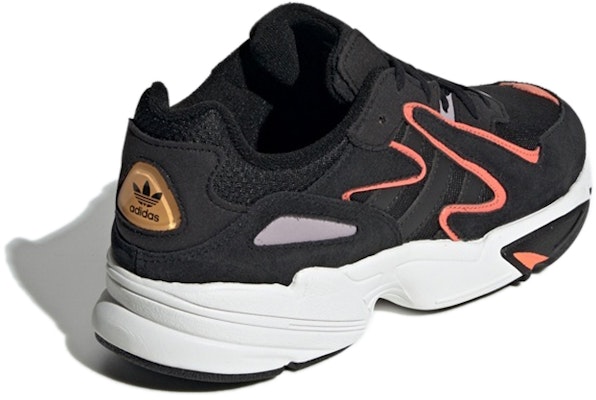 (JR) adidas Yung-96 Chasm J 'Hitam Semi Coral' EE7544 Shop (JR) adidas Yung-96 Chasm J 'Hitam Semi Coral' EE7544