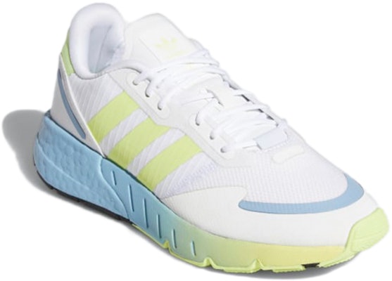 (Youth) adidas ZX 1K Boost J 'Ambient Sky Light Flash Yellow' GW8629 Lookbook (Youth) adidas ZX 1K Boost J 'Ambient Sky Light Flash Yellow' GW8629