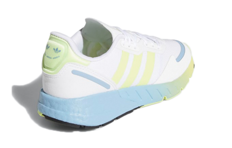 Shop (JR) adidas ZX 1K Boost J 'Cielo Ambiental y Amarillo Flash' GW8629