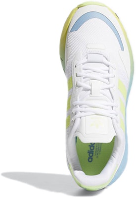 (Youth) adidas ZX 1K Boost J 'Ambient Sky Light Flash Yellow' GW8629 Purchase (Youth) adidas ZX 1K Boost J 'Ambient Sky Light Flash Yellow' GW8629