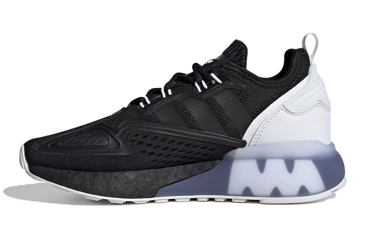 (Youth) adidas ZX 2K Boost J 'Black White' GY2679