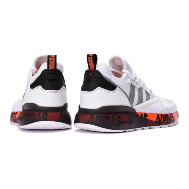 (Youth) adidas ZX 2K Boost J 'Bold Logo Graphic - White' 圖 4