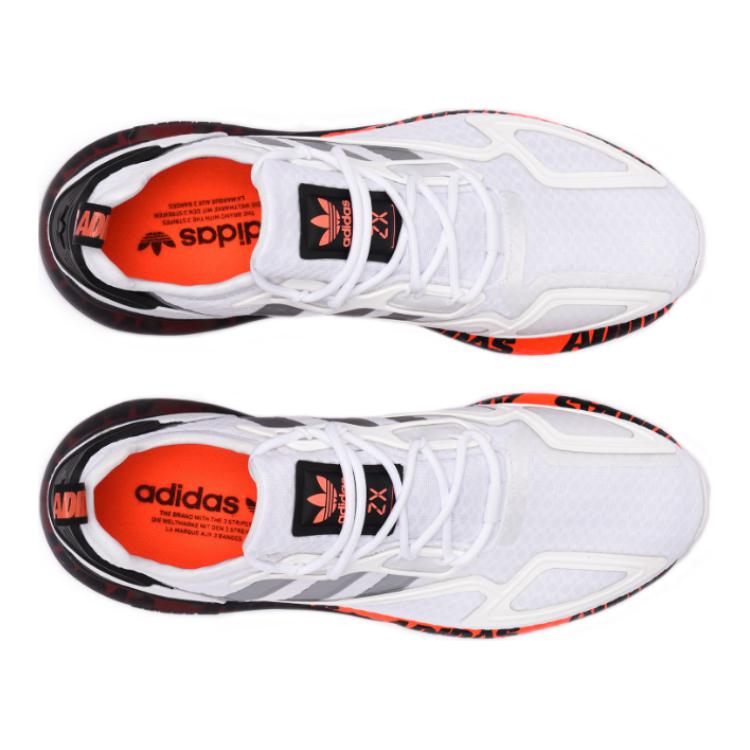 (Youth) adidas ZX 2K Boost J 'Bold Logo Graphic - White' 圖 5