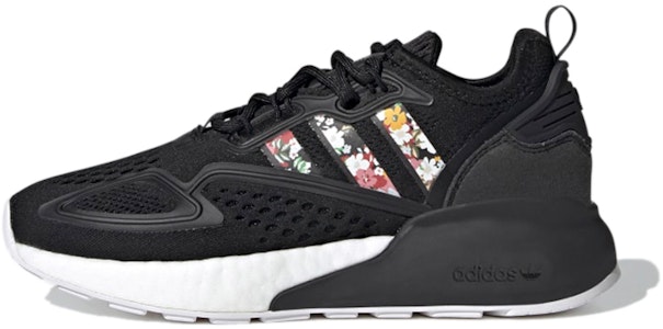 大童 adidas Originals ZX 2K Boost J 黑白黃 Buy 大童 adidas Originals ZX 2K Boost J 黑白黃