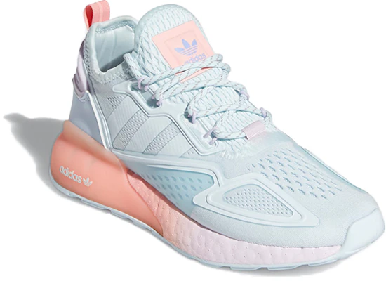 大童 adidas originals Zx 2k Boost J 白淺藍 Lookbook 大童 adidas originals Zx 2k Boost J 白淺藍