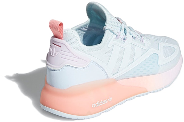 (JR) adidas ZX 2K Boost J 'Sky Tint Glow Pink' Wanita FY0636 Shop (JR) adidas ZX 2K Boost J 'Sky Tint Glow Pink' Wanita FY0636