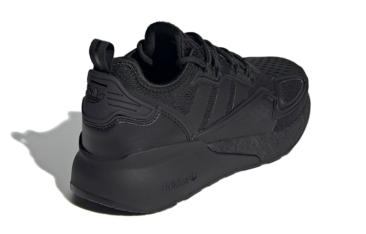 Shop 大童 adidas originals ZX 2K Boost J 純黑