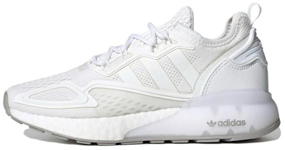 (JR) 阿迪达斯 ZX 2K Boost J '三重白' GY2681 Buy (JR) 阿迪达斯 ZX 2K Boost J '三重白' GY2681