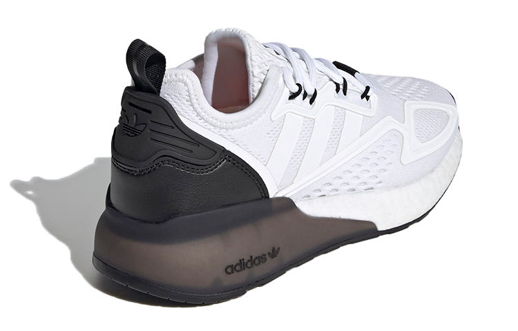 Shop (JR) adidas ZX 2K Boost J ''Blanc Noir'' GY2678