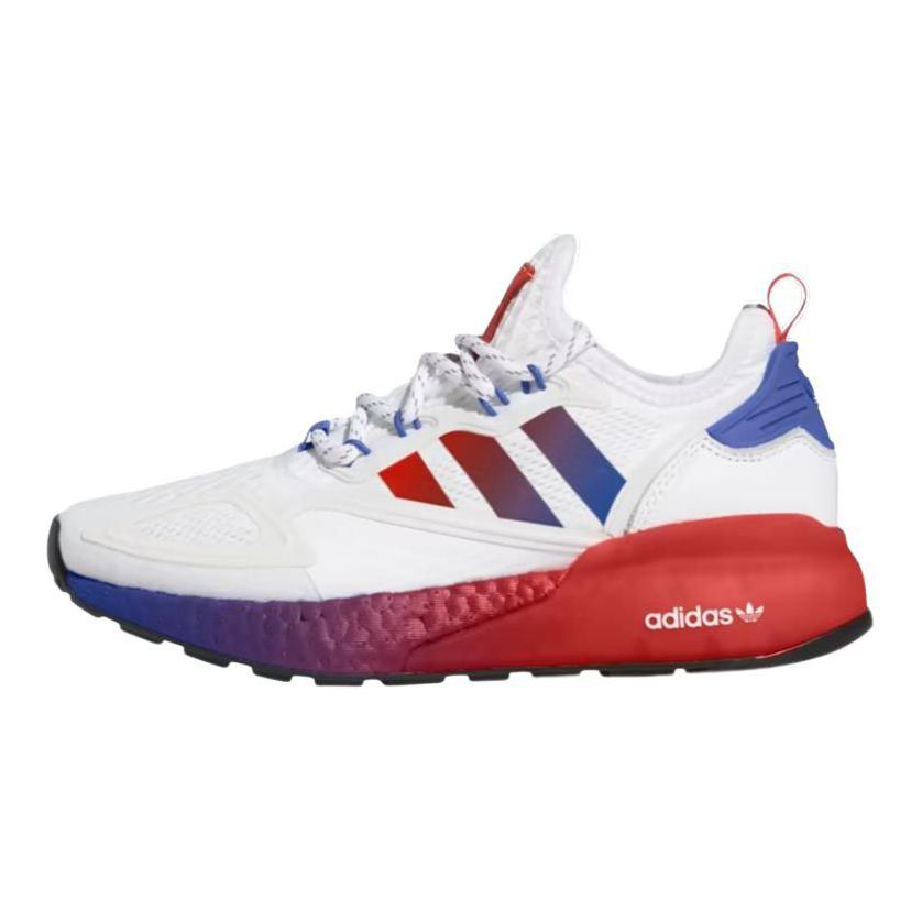 (Youth) adidas ZX 2K Boost J 'White Solar Red' FX9519