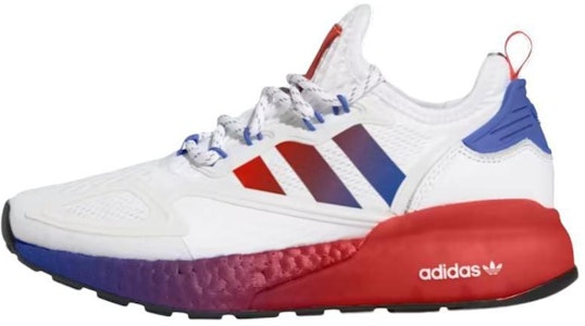 (JR) adidas ZX 2K Boost J 'Putih Solar Merah' FX9519 Buy (JR) adidas ZX 2K Boost J 'Putih Solar Merah' FX9519